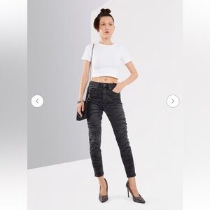 THE KOOPLES Zebra Print LIZY Skinny Jeans Size 26 NWT